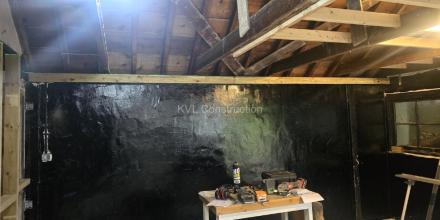 Garage conversion to AirBnb apartment, Wimborne Road BH9, Bournemouth