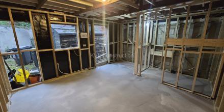 Garage conversion to AirBnb apartment, Wimborne Road BH9, Bournemouth