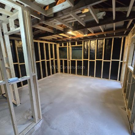 Garage conversion to AirBnb apartment, Wimborne Road BH9, Bournemouth