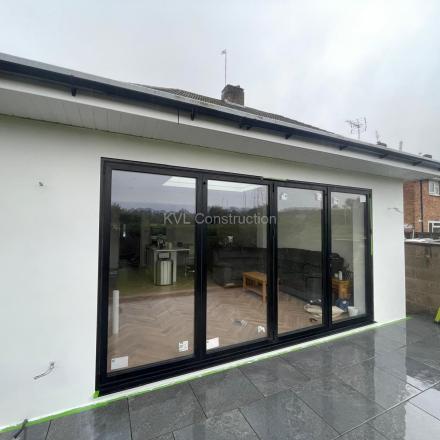 Building back extension on Hudson Close, Poole, BH12, Dorset