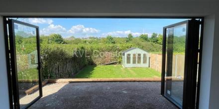 Building back extension on Hudson Close, Poole, BH12, Dorset