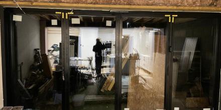 Building back extension on Hudson Close, Poole, BH12, Dorset