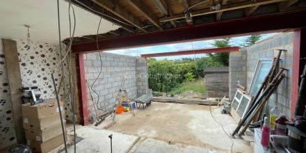 Building back extension on Hudson Close, Poole, BH12, Dorset