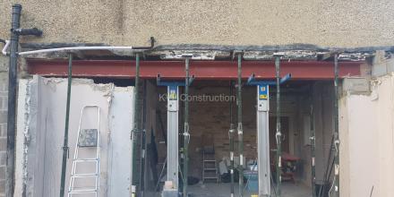 Renovation of back extension on Methuen Road, Charminster, Bournemouth, BH8