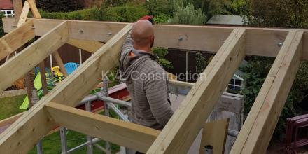 Renovation of back extension on Methuen Road, Charminster, Bournemouth, BH8