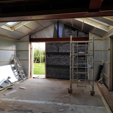 Renovation of back extension on Methuen Road, Charminster, Bournemouth, BH8