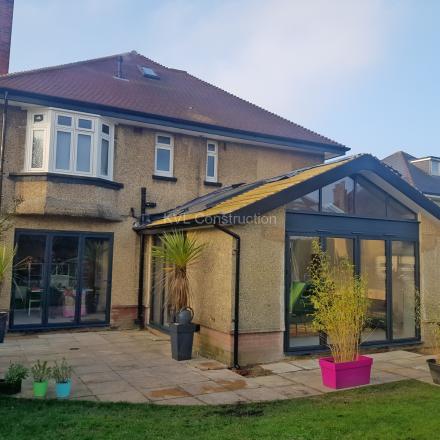 Renovation of back extension on Methuen Road, Charminster, Bournemouth, BH8