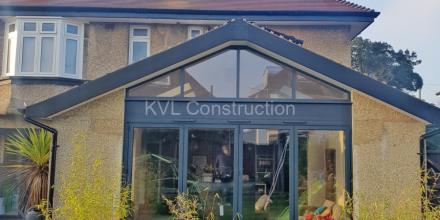 Renovation of back extension on Methuen Road, Charminster, Bournemouth, BH8