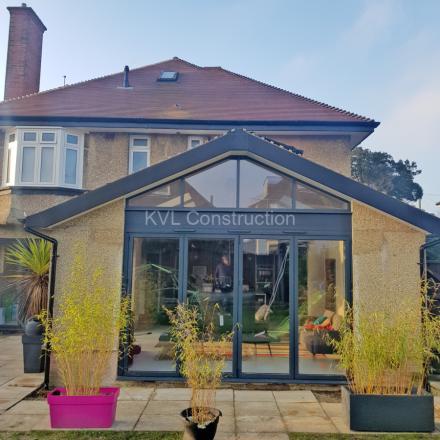 Renovation of back extension on Methuen Road, Charminster, Bournemouth, BH8
