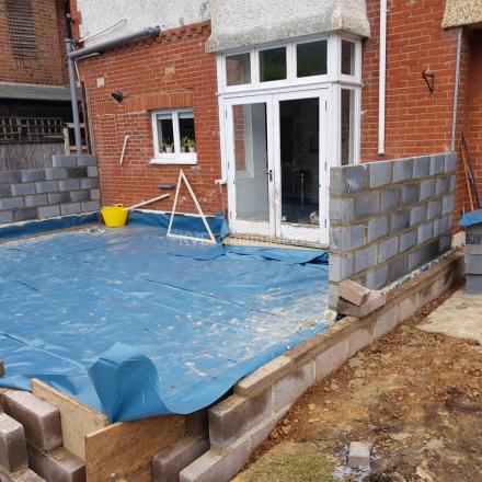 Back extension on Littledown Avenue, Bournemouth, BH7