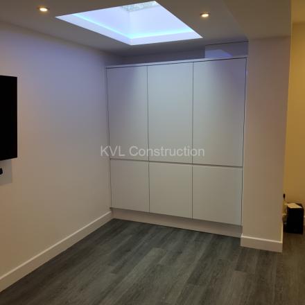 Conversion of the utility room to kitchen at Littledown Avenue, Bournemouth, BH7