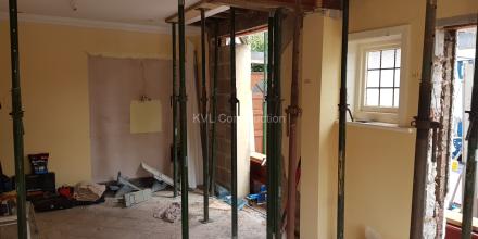 Conversion of the utility room to kitchen at Littledown Avenue, Bournemouth, BH7