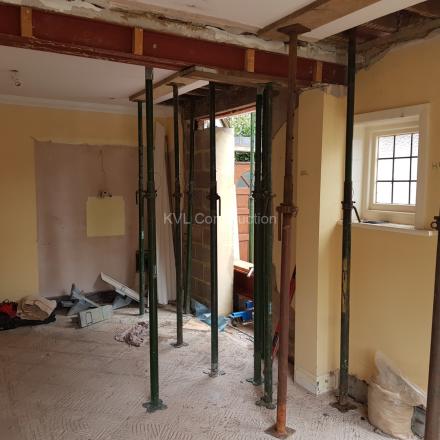 Conversion of the utility room to kitchen at Littledown Avenue, Bournemouth, BH7