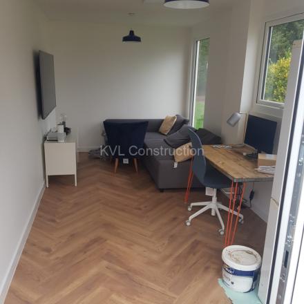 Conversion of garage to the offices, Ropley Road, Bournemouth, BH7