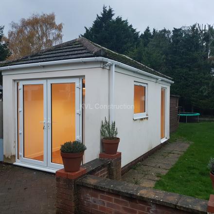 Conversion of garage to the offices, Ropley Road, Bournemouth, BH7