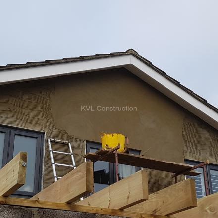 Summer house, back extension, side extension with a garage on Gainsborough Road, Bournemouth, BH7