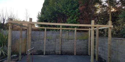 Summer house, back extension, side extension with a garage on Gainsborough Road, Bournemouth, BH7