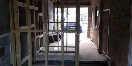 Summer house, back extension, side extension with a garage on Gainsborough Road, Bournemouth, BH7