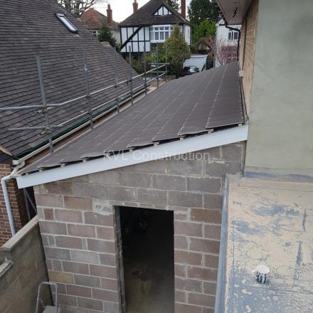 Summer house, back extension, side extension with a garage on Gainsborough Road, Bournemouth, BH7