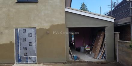 Summer house, back extension, side extension with a garage on Gainsborough Road, Bournemouth, BH7