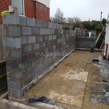 Back and side extension at Southwick Place, Bournemouth, BH6
