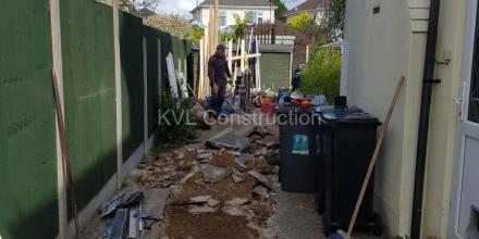 Back and side extension at Southwick Place, Bournemouth, BH6