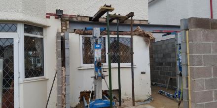 Back and side extension at Southwick Place, Bournemouth, BH6