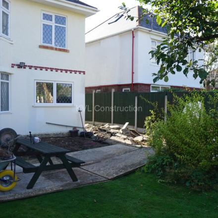 Back and side extension at Southwick Place, Bournemouth, BH6