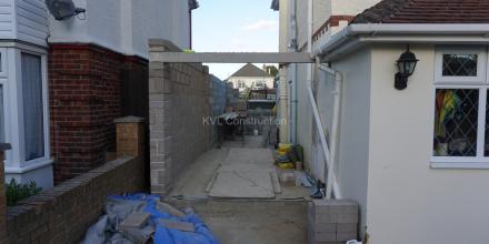 Back and side extension at Southwick Place, Bournemouth, BH6