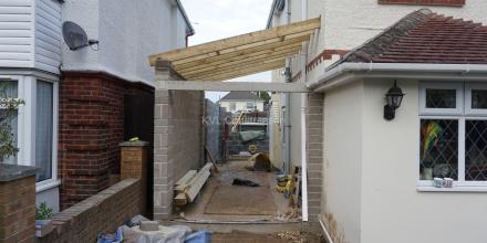 Back and side extension at Southwick Place, Bournemouth, BH6