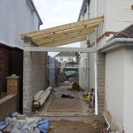 Back and side extension at Southwick Place, Bournemouth, BH6