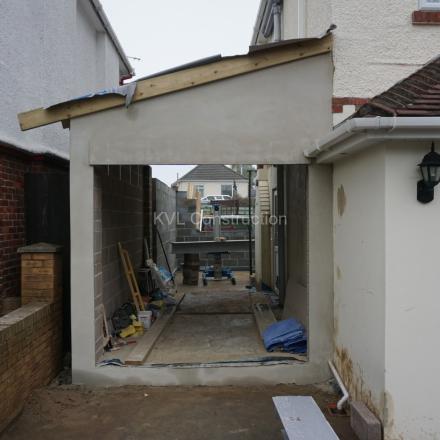 Back and side extension at Southwick Place, Bournemouth, BH6
