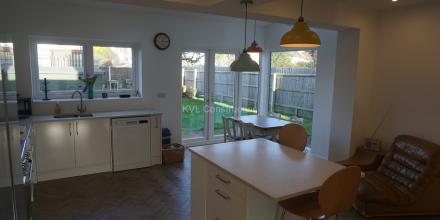 Back and side extension at Southwick Place, Bournemouth, BH6