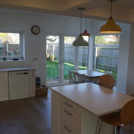 Back and side extension at Southwick Place, Bournemouth, BH6