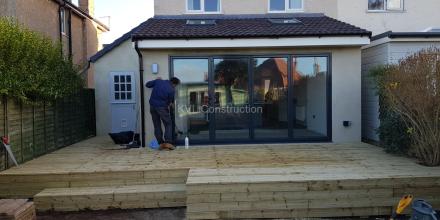 Back and side extension at Athelstan Road, Tuckton, Bournemouth