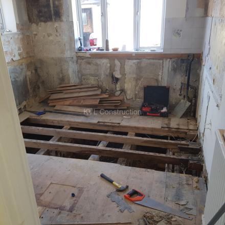 Extension and refurb of a bungalow on Huntvale Road, Bournemouth, BH9