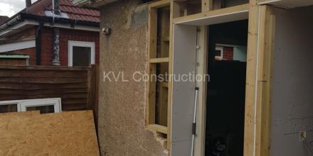 Extension and refurb of a bungalow on Huntvale Road, Bournemouth, BH9