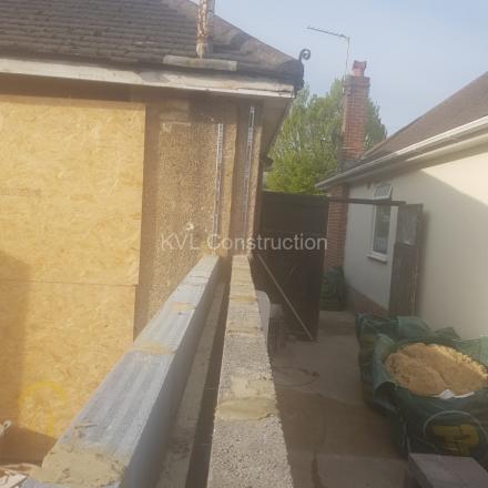 Extension and refurb of a bungalow on Huntvale Road, Bournemouth, BH9