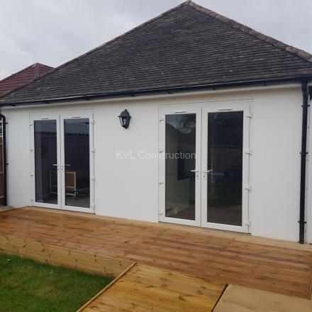 Extension and refurb of a bungalow on Huntvale Road, Bournemouth, BH9