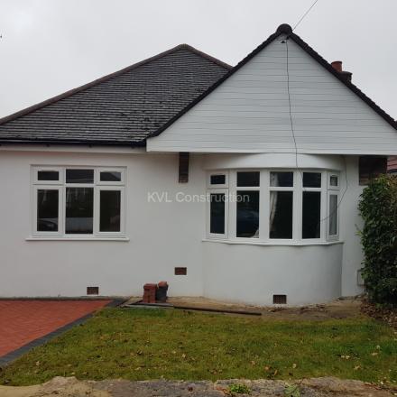 Extension and refurb of a bungalow on Huntvale Road, Bournemouth, BH9