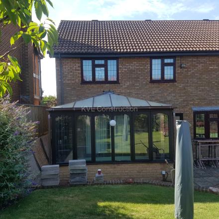 Conversion of conservatory to extension, Elmgate Drive, Bournemouth, BH7