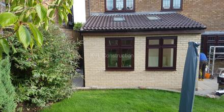 Conversion of conservatory to extension, Elmgate Drive, Bournemouth, BH7