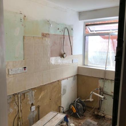 Kitchen refurb on Grantham Rd, Bournemouth, BH1