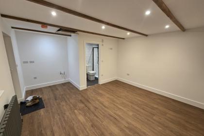 Garage conversion to AirBnb apartment, Wimborne Road BH9, Bournemouth