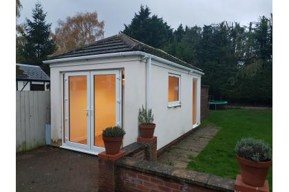 Conversion of garage to the offices, Ropley Road, Bournemouth, BH7