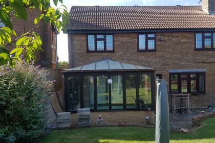 Conversion of conservatory to extension, Elmgate Drive, Bournemouth, BH7