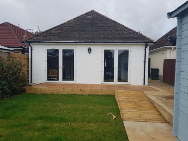 Extension and refurb of a bungalow on Huntvale Road, Bournemouth, BH9