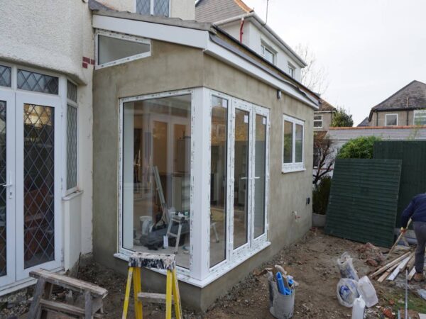 Back and side extension at Southwick Place, Bournemouth, BH6